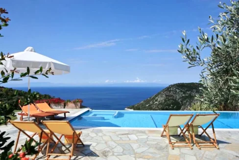 3 Luxury Villas for sale at Skopelos island,  Magnificent Seaview 29