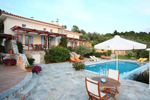 3 Luxury Villas for sale at Skopelos island, Magnificent Seaview 31
