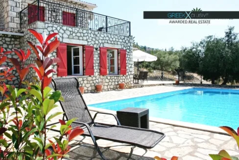 House with Private Pool for Sale in Lefkada Greece 29