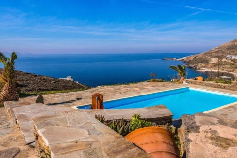 Luxury Seaside Villa with Pool in Tinos Greece for sale 12