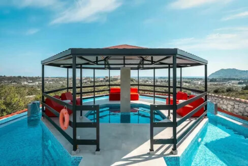Luxury Villa with Sea View for Sale in Rhodes 11