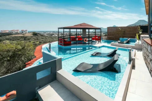Luxury Villa with Sea View for Sale in Rhodes 14