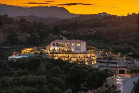 Luxury Villa with Sea View for Sale in Rhodes 3