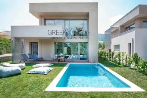 New Modern House For Sale in Thasos island Greece