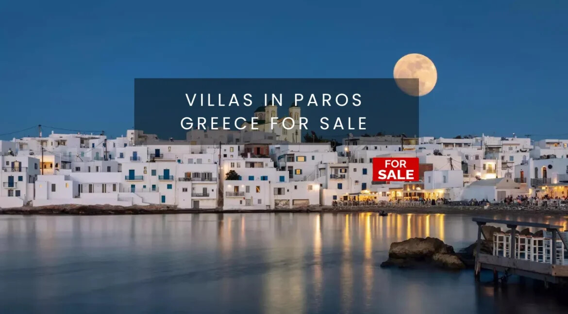 Real Estate in Paros by Greek Exclusive Properties