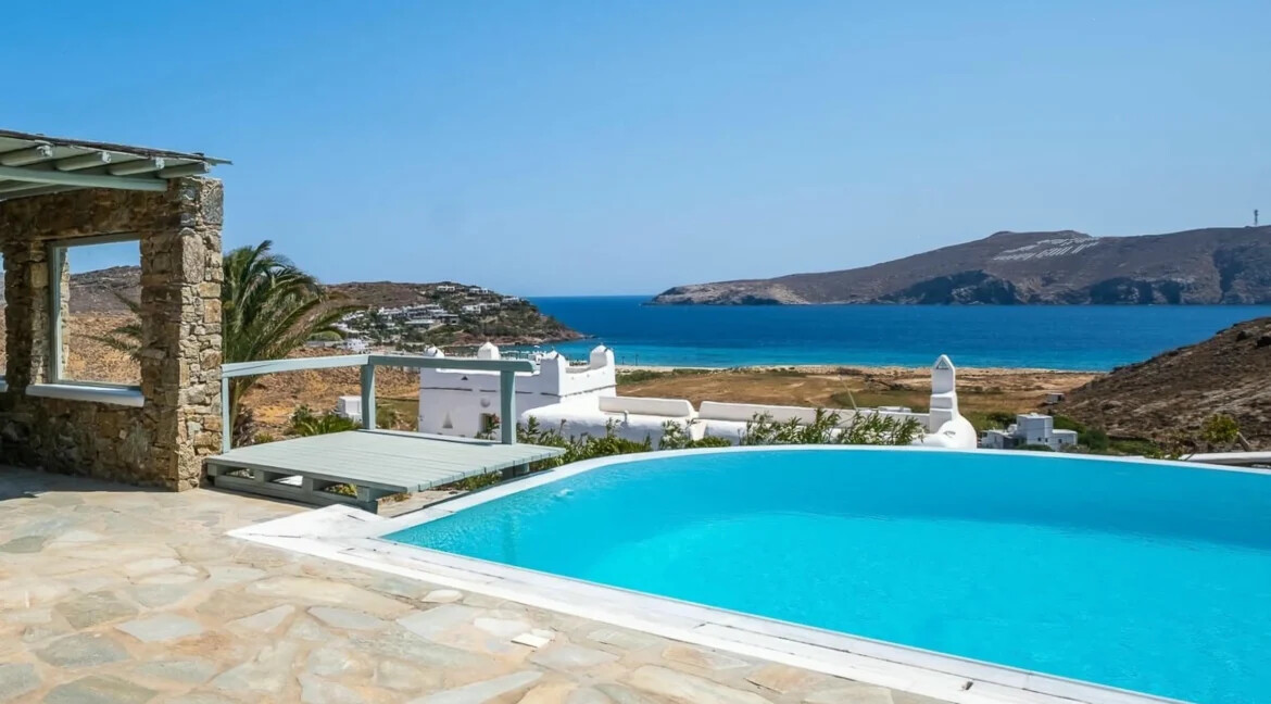 Sea View Villa for Sale Mykonos Panormos