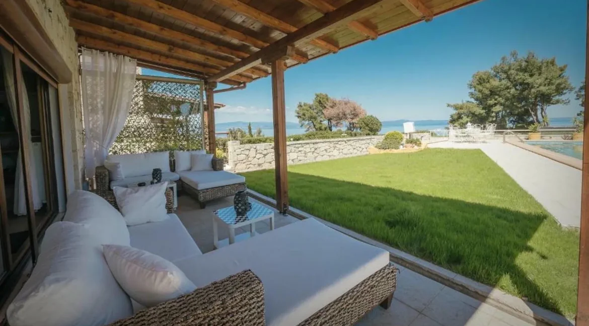 Sea View Villa with Private Pool Halkidiki for sale, Afytos 12