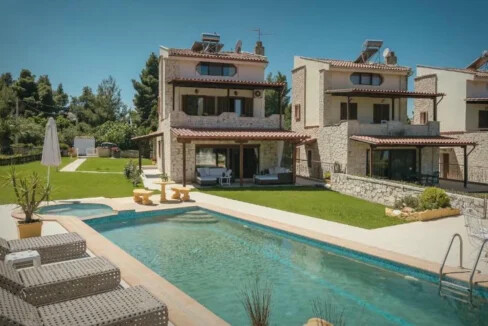 Sea View Villa with Private Pool Halkidiki for sale, Afytos 24