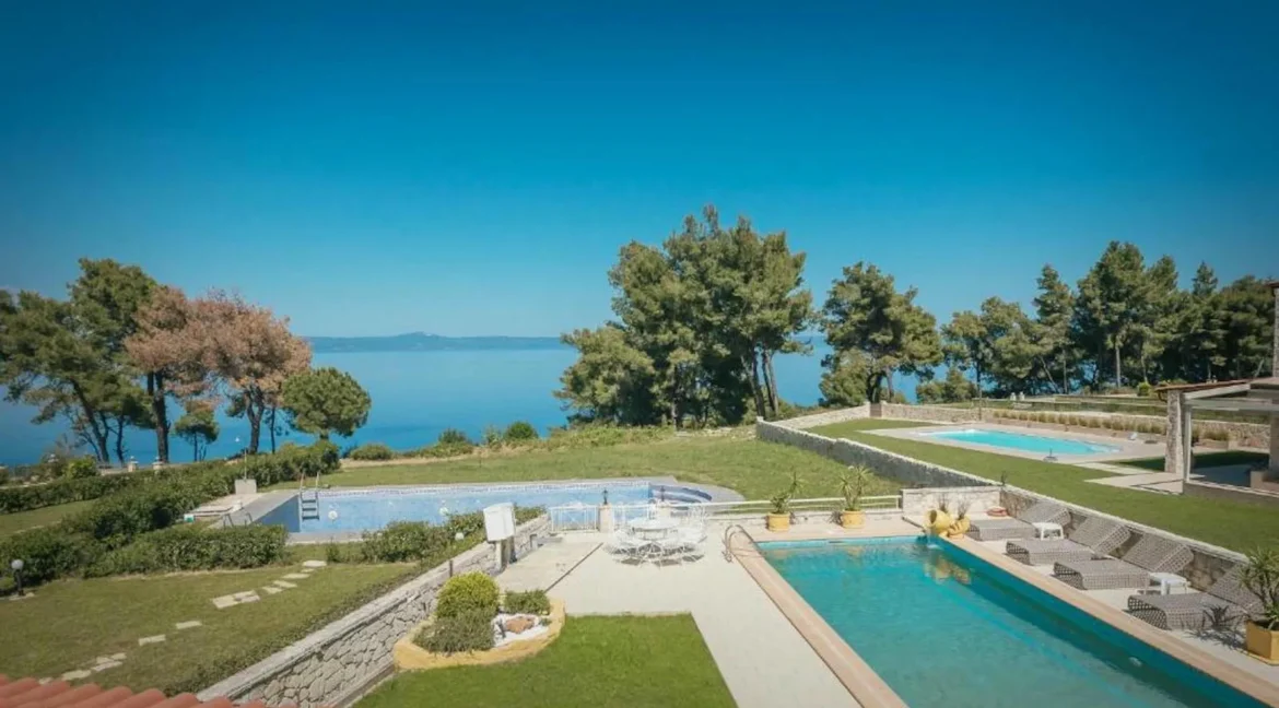 Sea View Villa with Private Pool Halkidiki for sale, Afytos 25