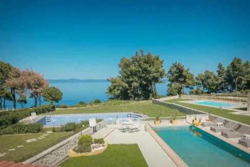 Sea View Villa with Private Pool Halkidiki for sale, Afytos 25