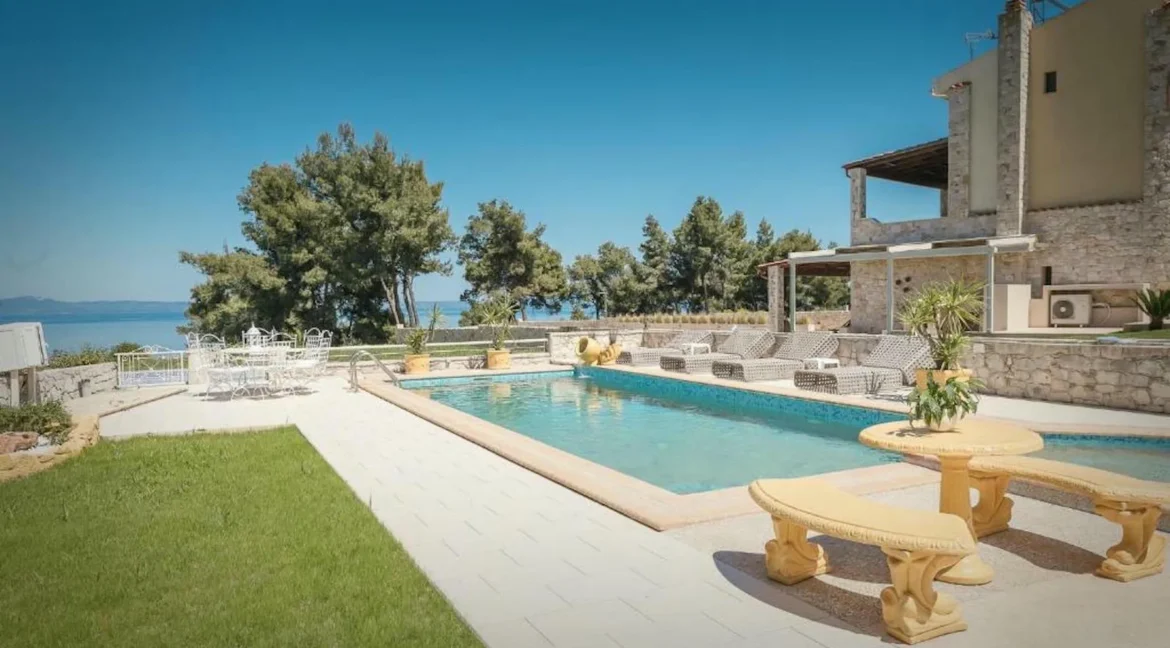 Sea View Villa with Private Pool Halkidiki for sale, Afytos 27