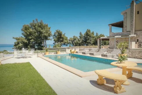 Sea View Villa with Private Pool Halkidiki for sale, Afytos 27