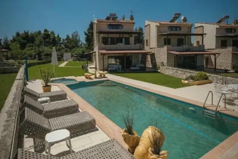 Sea View Villa with Private Pool Halkidiki for sale, Afytos 28