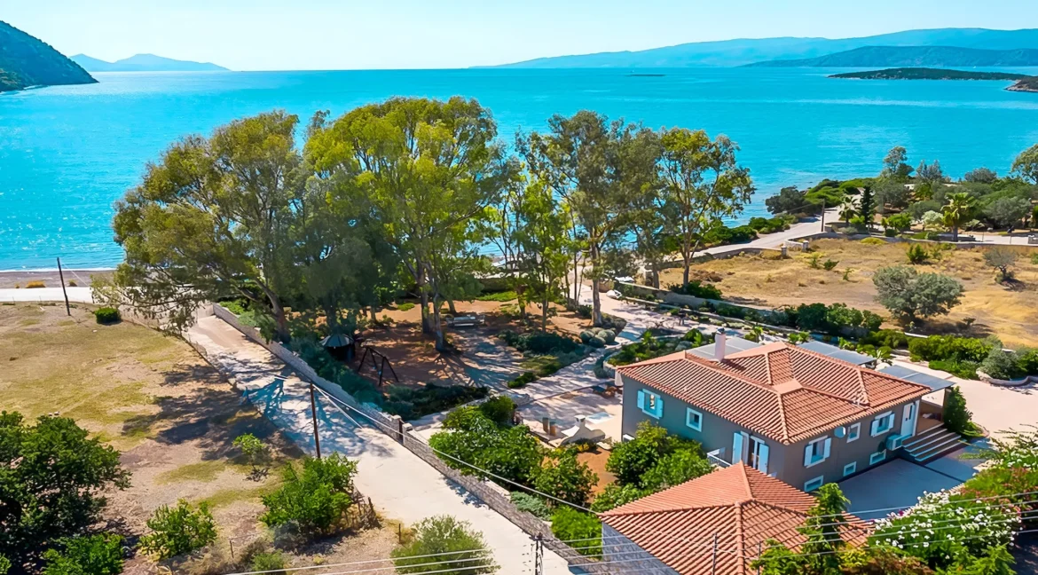 Seafront Paradise Villa Porto Heli for sale, Ermioni Peloponnese