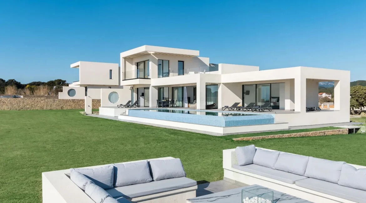 Seafront Villa Corfu Greece, Halikounas