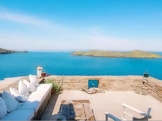 Seafront Villa for Sale in Kea Greece