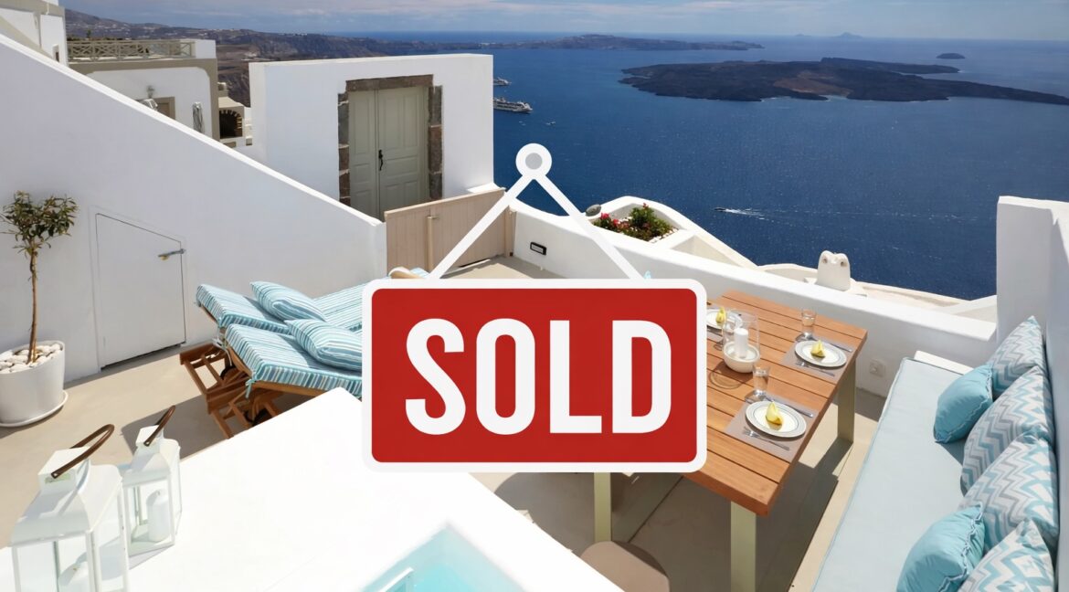 Stunning Cave House for Sale in Imerovigli, Santorini