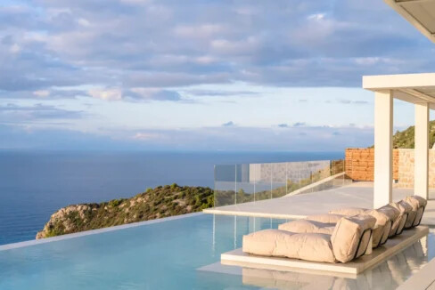 Stunning Cliffside Villa for sale at Lefkada, Above Kathisma Beach 27