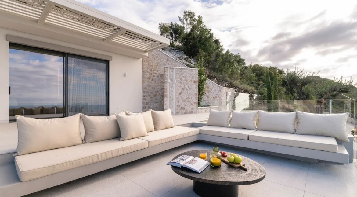 Stunning Cliffside Villa for sale at Lefkada, Above Kathisma Beach 29