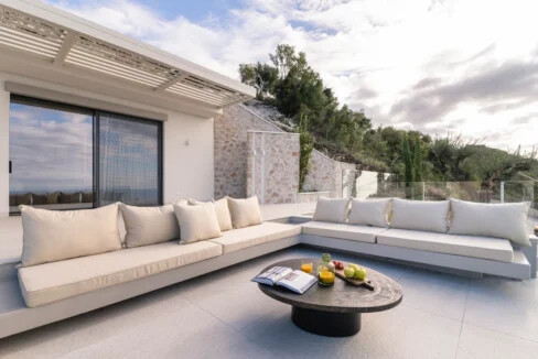 Stunning Cliffside Villa for sale at Lefkada, Above Kathisma Beach 29