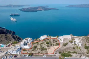 The last piece of land for sale at Caldera Santorini