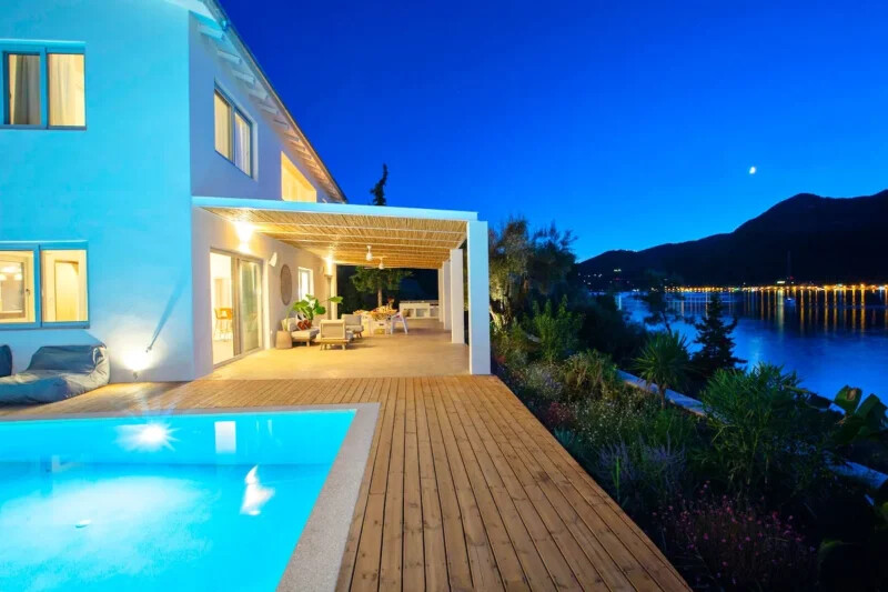 Waterfront Villa for sale Lefkada Greece
