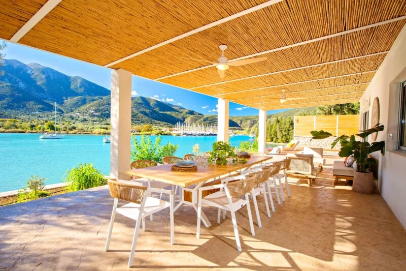 Waterfront Villa for sale Lefkada Greece