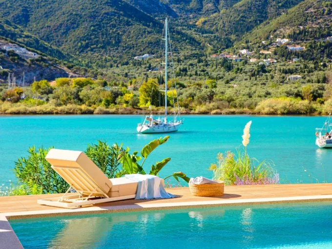 Waterfront Villa for sale Lefkada Greece