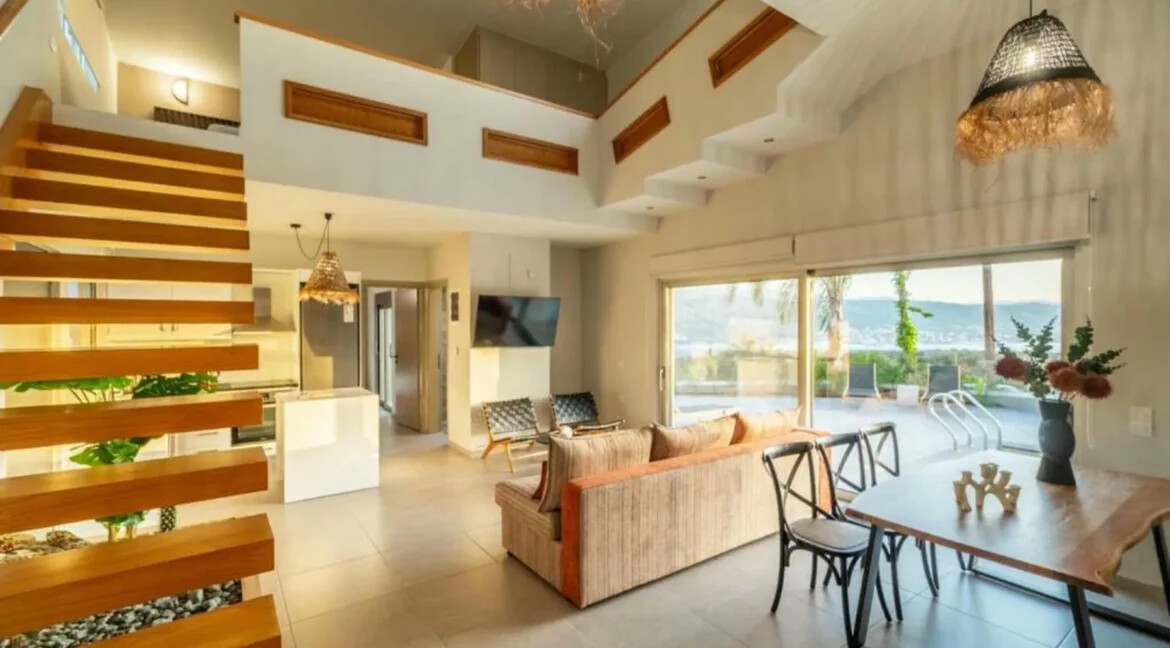 2 Serene Seaview Villas for Sale in Akrotiri, Crete Greece 15