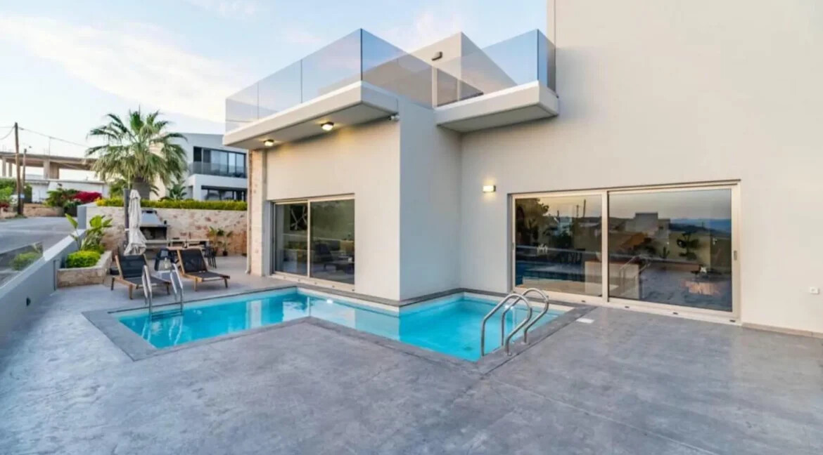 2 Serene Seaview Villas for Sale in Akrotiri, Crete Greece 19