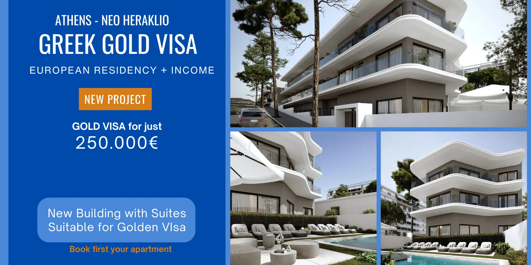 GET THE GOLD VISA for only 250.000€