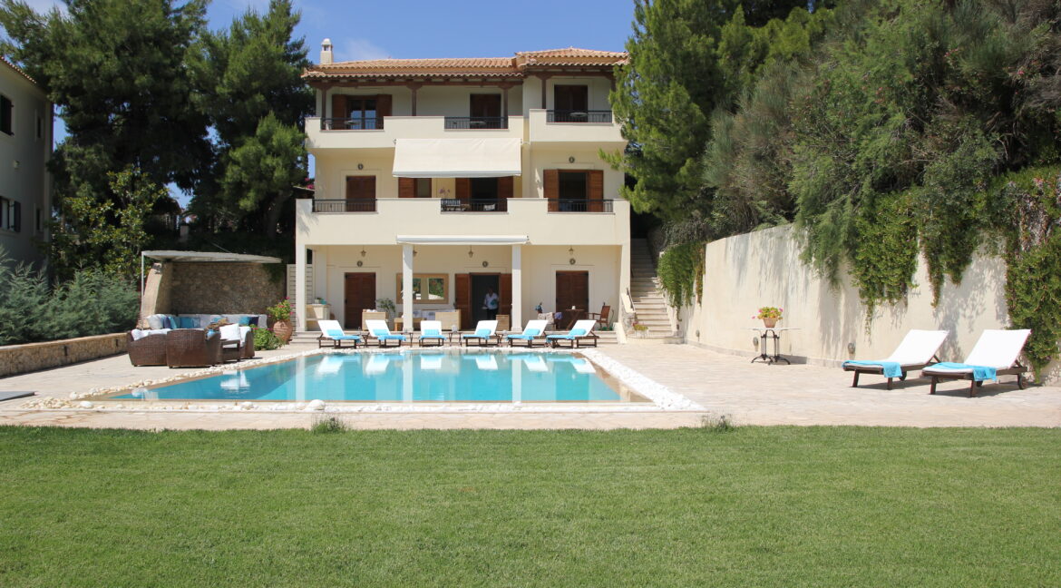 Seaview villa Porto Heli for sale