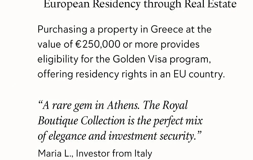 Luxury Apartments in North Athens to get the Gold Visa for 260K 25