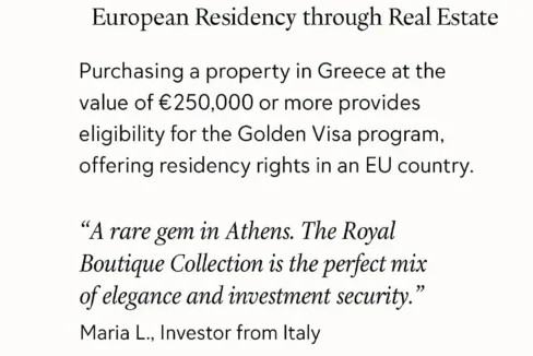Luxury Apartments in North Athens to get the Gold Visa for 260K 25