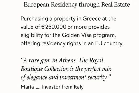 Luxury Apartments in North Athens to get the Gold Visa for 260K 25