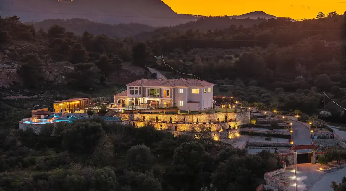Luxury Villa with Sea View for Sale in Rhodes Greece 3