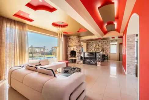 Luxury Villa with Sea View for Sale in Rhodes Greece 41