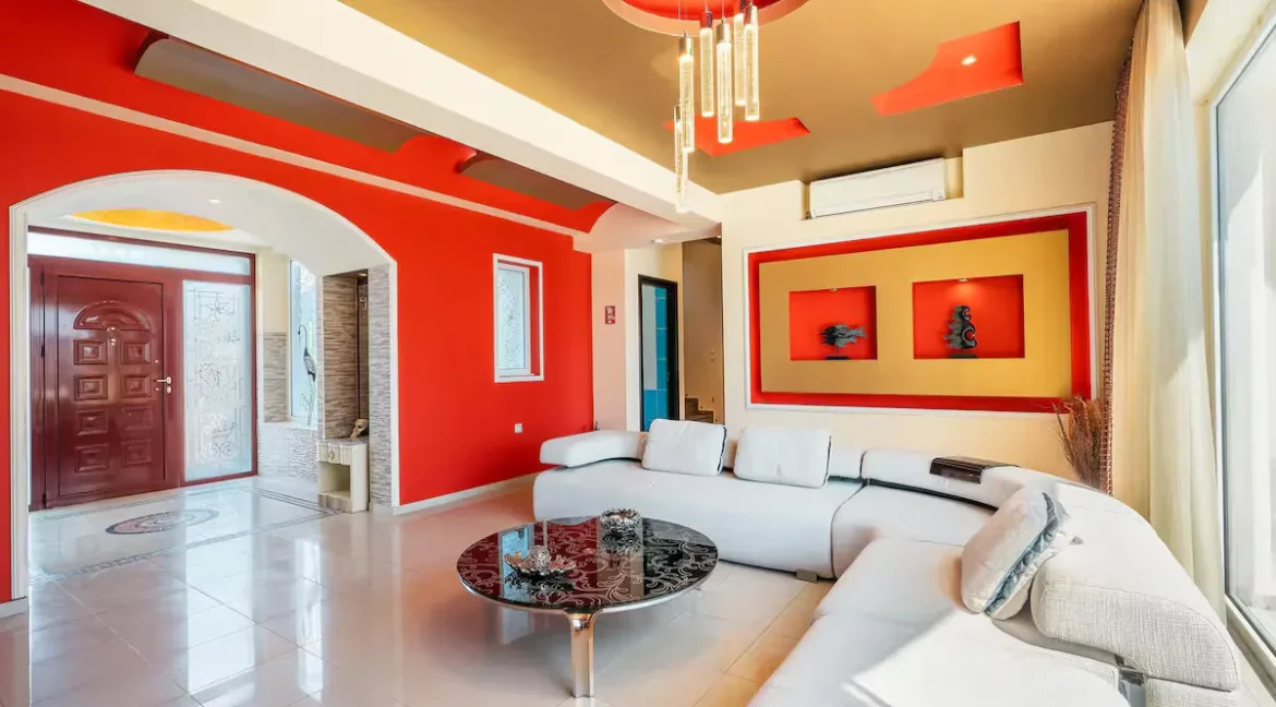 Luxury Villa with Sea View for Sale in Rhodes Greece 43