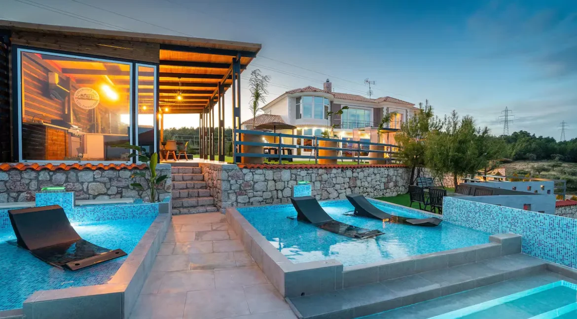 Luxury Villa with Sea View for Sale in Rhodes Greece 49