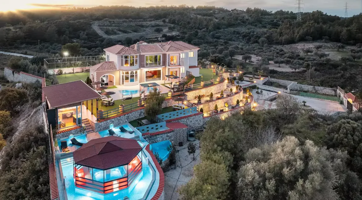 Luxury Villa with Sea View for Sale in Rhodes Greece 6