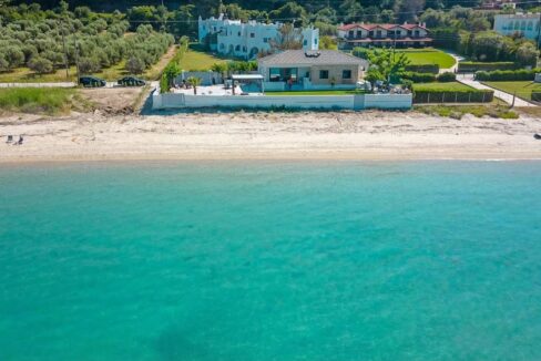 Seafront Villa Kassandra Chalkidiki for sale, Kallithea area
