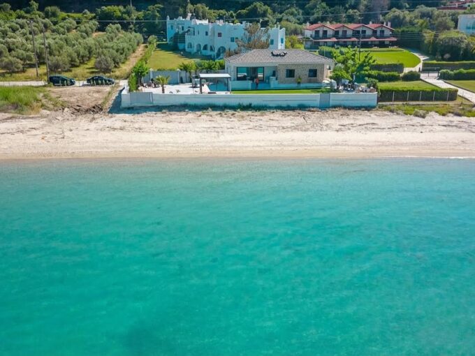 Seafront Villa Kassandra Chalkidiki for sale, Kallithea area