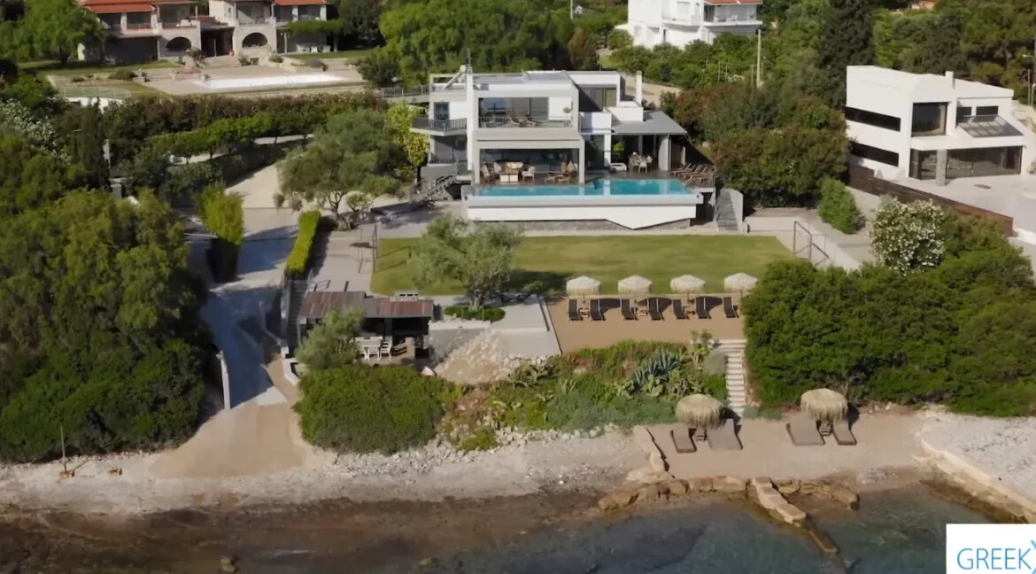 Seafront Villa near Athens with private beach, Chalkida 2