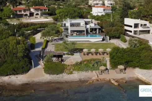 Seafront Villa near Athens with private beach, Chalkida 2