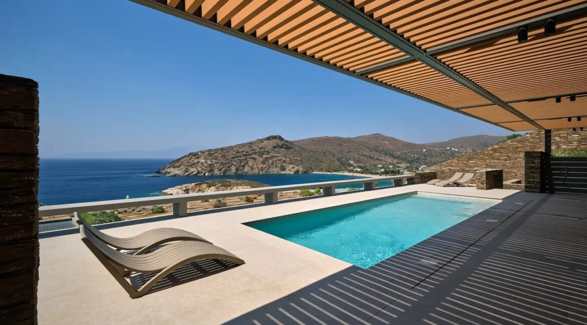 2 Luxury Seafront Villas for Sale in Andros Greece 13