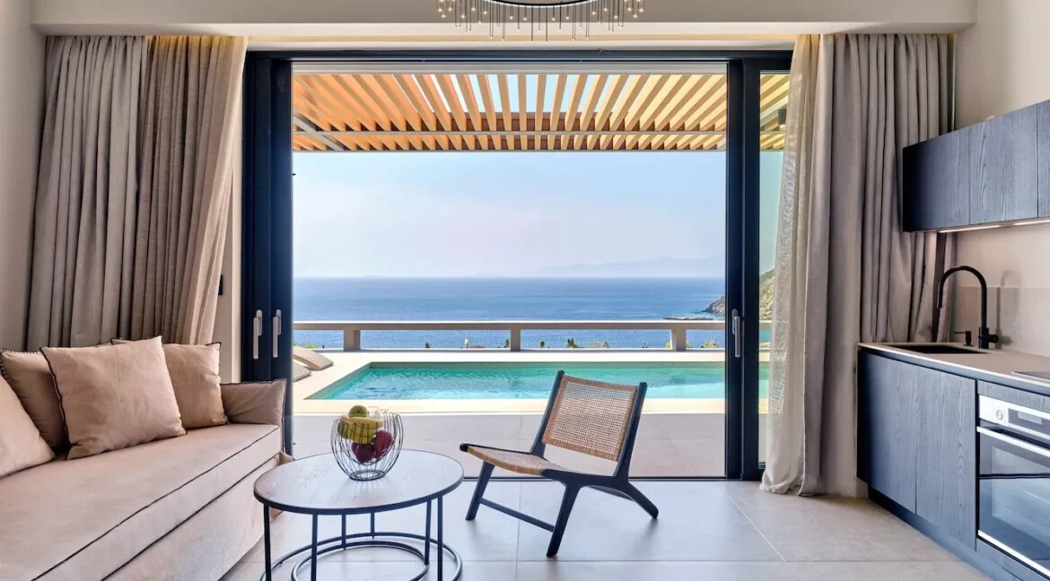 2 Luxury Seafront Villas for Sale in Andros Greece 15