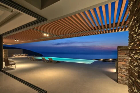 2 Luxury Seafront Villas for Sale in Andros Greece 36