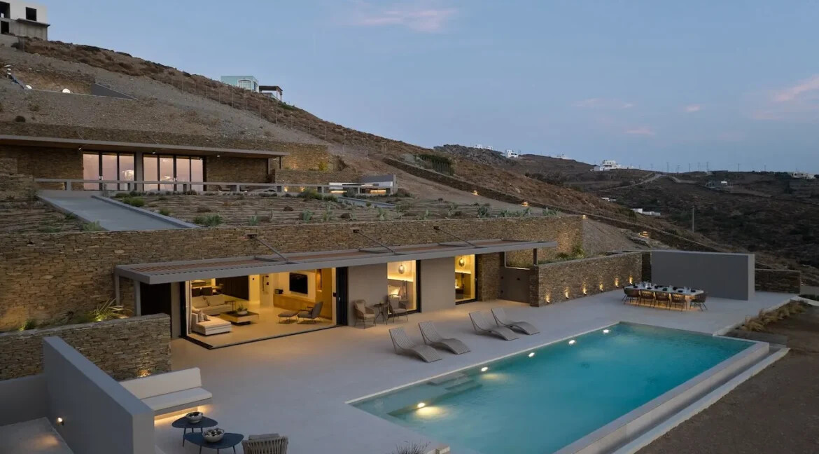 2 Luxury Seafront Villas for Sale in Andros Greece 4