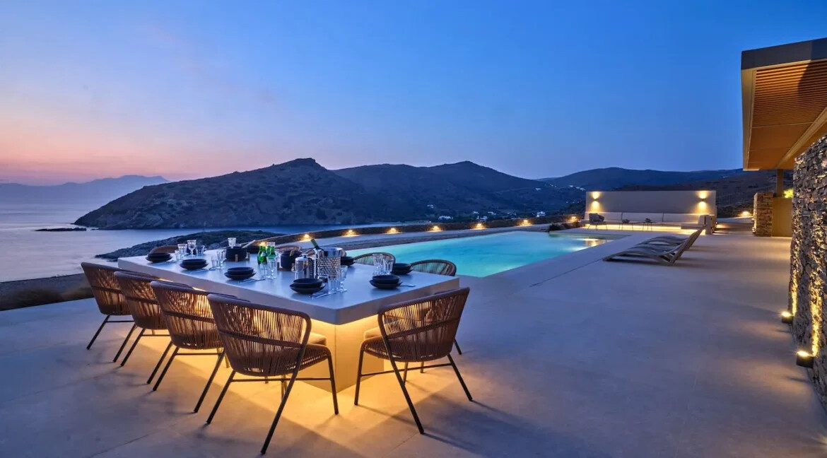 2 Luxury Seafront Villas for Sale in Andros Greece 5