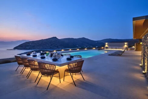 2 Luxury Seafront Villas for Sale in Andros Greece